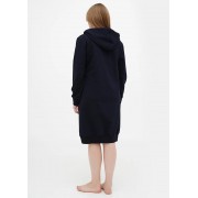 Темно-синя домашня сукня S,M,L,XL No Brand однотонна 70036